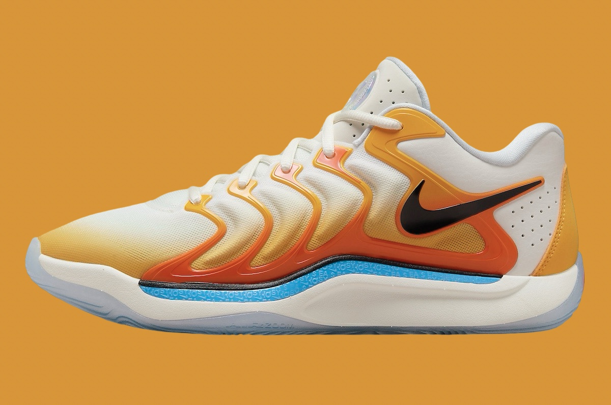 Nike KD 17 Sunrise University Gold